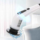 Escova Elétrica de Limpeza Giratória e Ajustável - 7 em 1