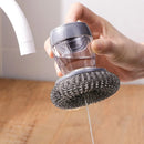 Escova de Limpeza com Dispenser de Detergente - Kit com 2 Unidades