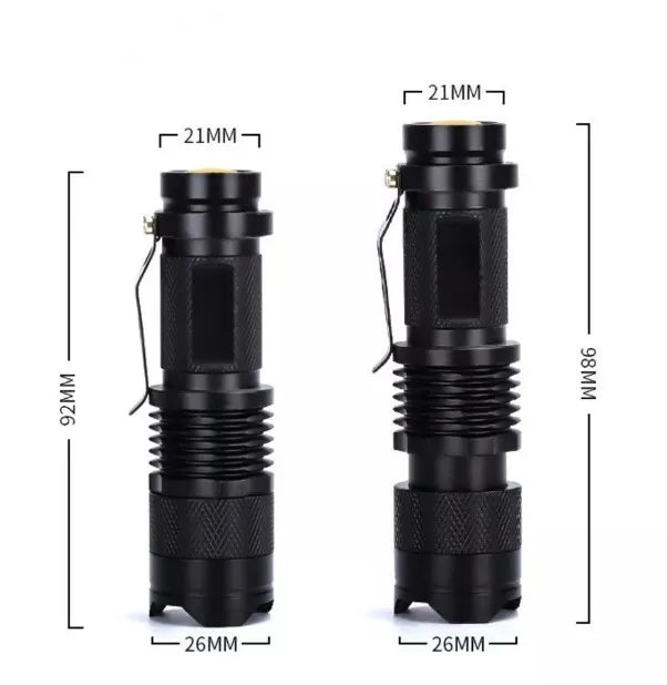 Mini Lanterna Turbo Flash