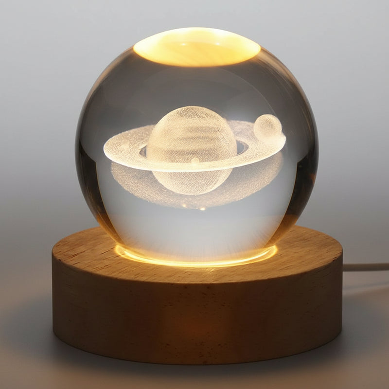 Luminária Espacial Moon Decor 3D