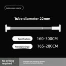 Stainl Steel Adjustable Rod No Drilling Required for Bedroom Closet Curtain Rod Batoom Clothesline Curtain Rod